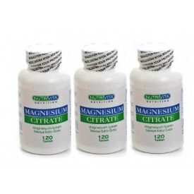Nutrivita Nutrition Magnesium Citrate 250 Mg 120 Tablet