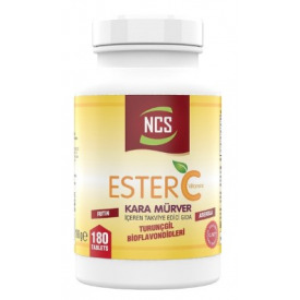 Ncs Ester C Vitamini 1000 Mg Kara Mürver 180 Tablet