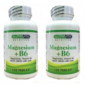 Nutrivita Magnesium B6 Vitamin 120 Tablet